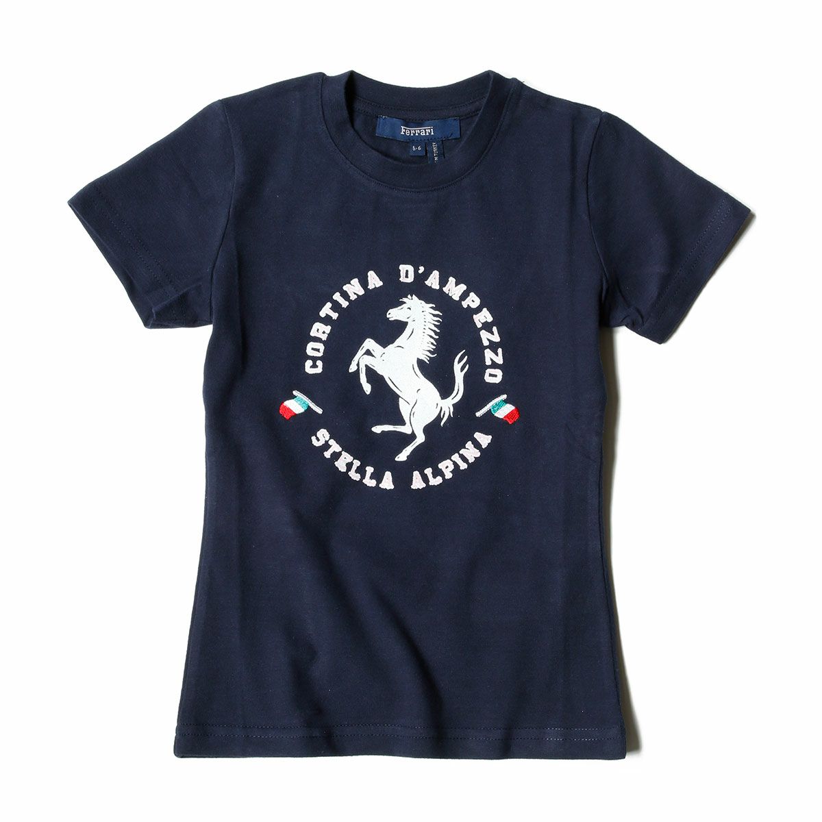 Ferrari｜フェラーリ PHC キッズ Tシャツ｜ネイビー