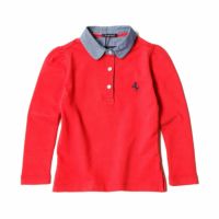 Ferrari｜フェラーリ ピケ ロングスリーブ キッズ ポロ｜ポロシャツ