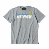 Ferrari｜フェラーリ ドライバー キッズ Tシャツ｜グレー