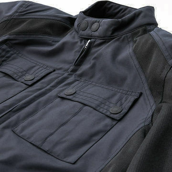 BELSTAFF｜テンプル モーターサイクル ジャケット｜メッシュ｜ダークネイビー