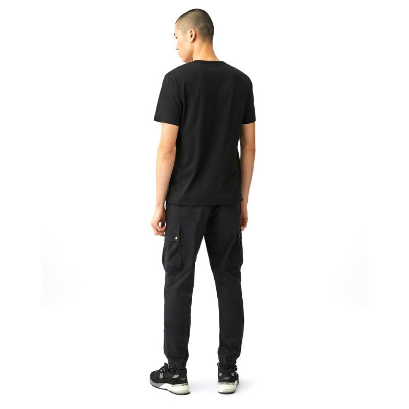 BELSTAFF｜コートランド Tシャツ｜ブラック｜モデル着用
