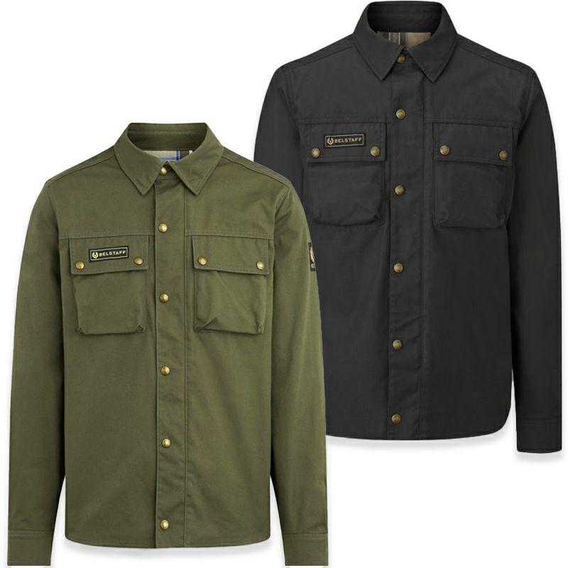 BELSTAFF｜マンション モーターサイクル シャツ｜ファブリック