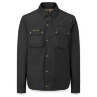 BELSTAFF｜マンション モーターサイクル シャツ｜ファブリック｜ブラック
