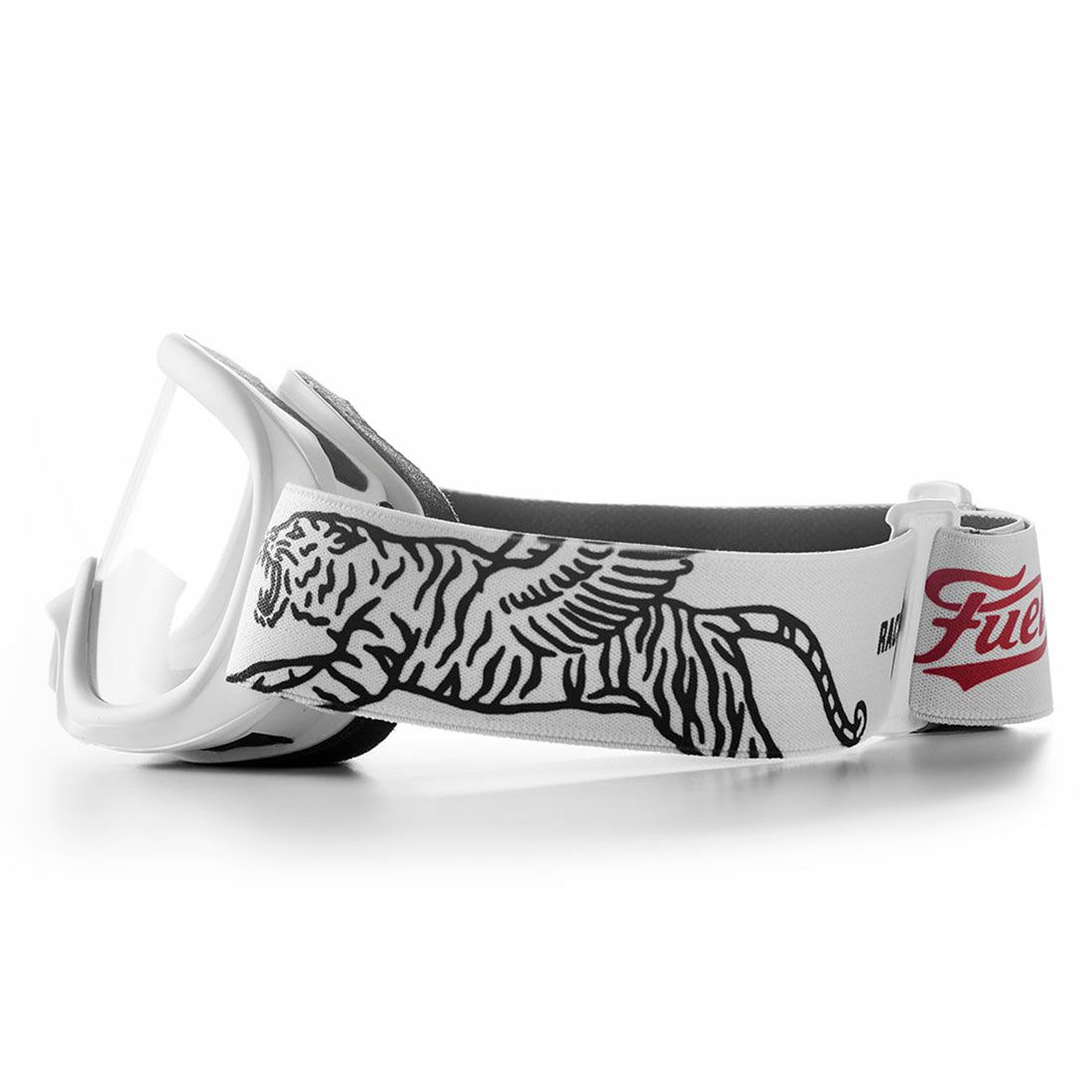 Fuel Motorcycles｜レーシング ディヴィジョン ゴーグル｜ホワイト