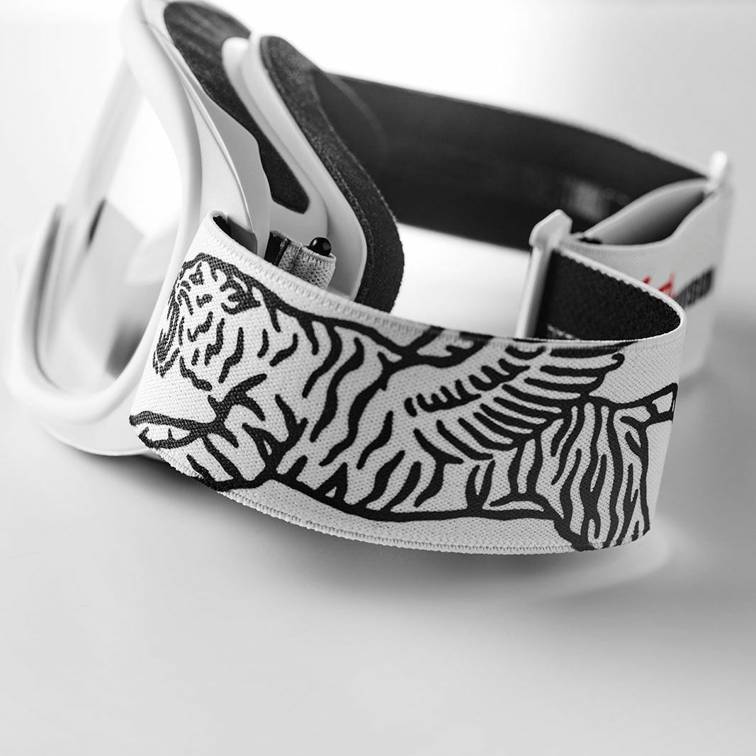 Fuel Motorcycles｜レーシング ディヴィジョン ゴーグル｜ホワイト