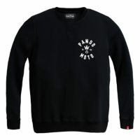 PANDO MOTO｜ジョン ウィング 01 スウェットシャツ｜ブラック