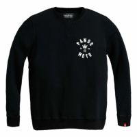 PANDO MOTO｜ジョン スカル 01 スウェットシャツ｜ブラック