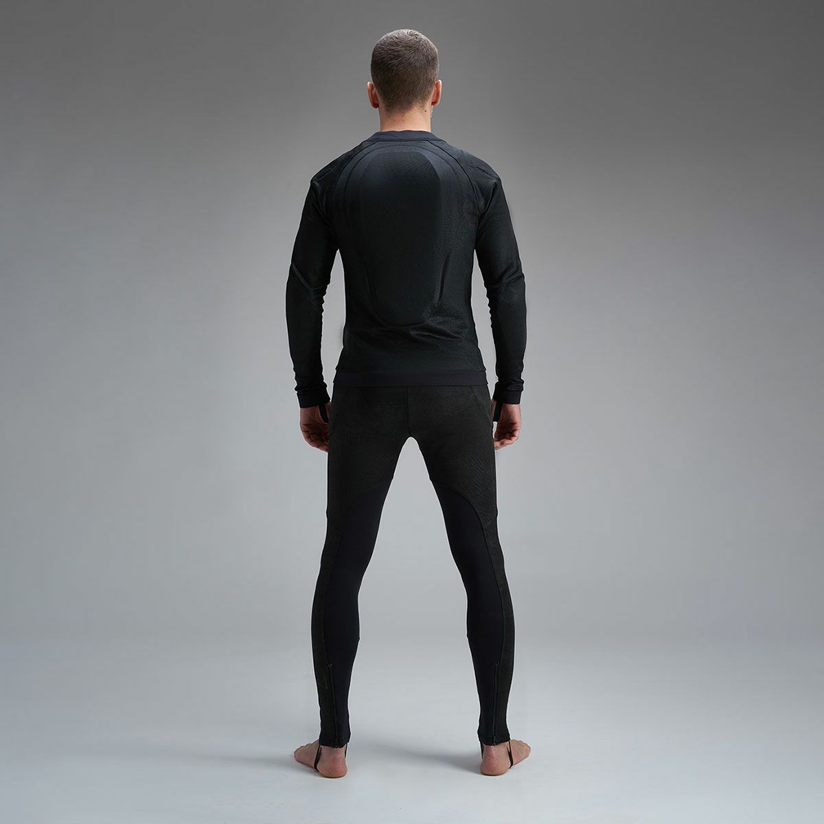 PANDO MOTO｜スキン UH 03｜アンダーウェア｜ブラック｜モデル着用