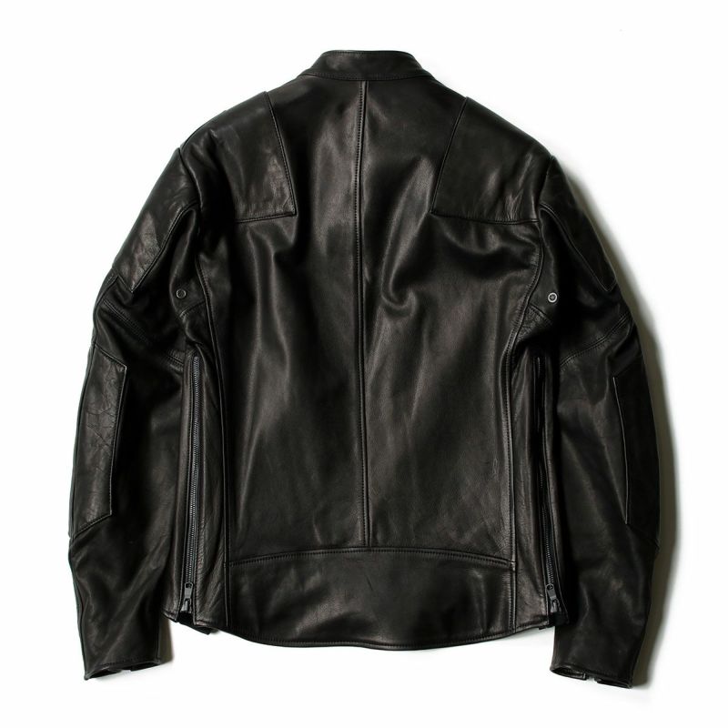 CRUFTER｜CR-MJ7 ダブル ライダース｜レザー｜ブラック