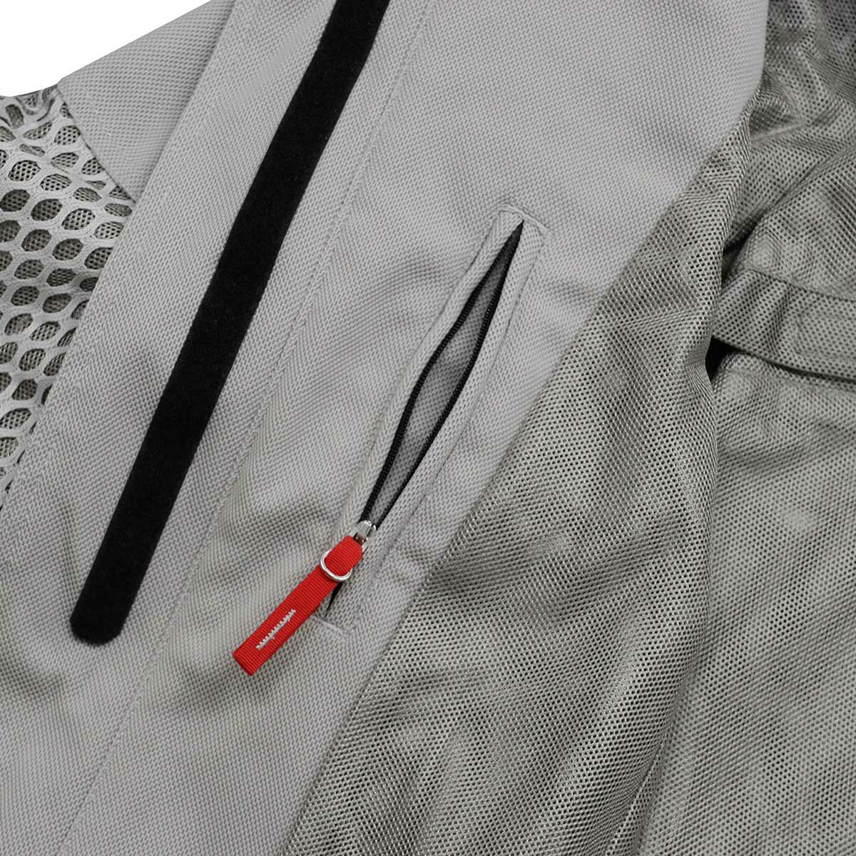 SHINICHIRO ARAKAWA｜H11 n ラッセル メッシュ｜スモーキーライトグレー