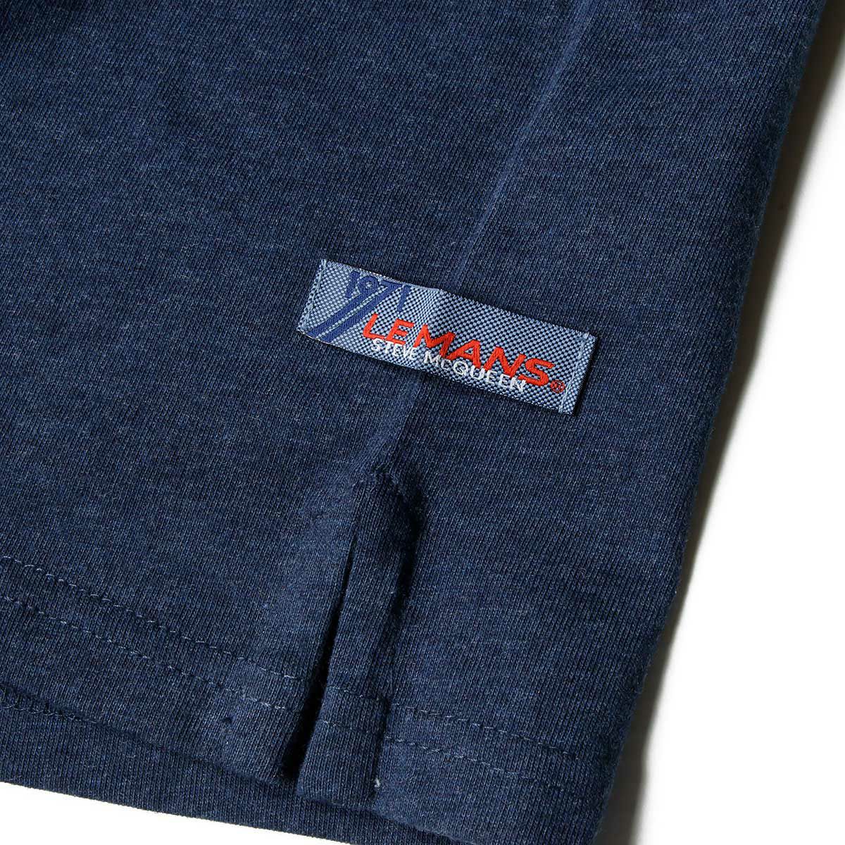 Steve McQueen｜ル・マン スティーブ・マックィーン レーシング 20 Tシャツ｜ダークブルー