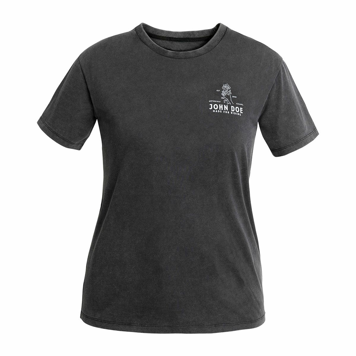 John Doe｜”ローズ” Tシャツ ウーマン｜ブラック