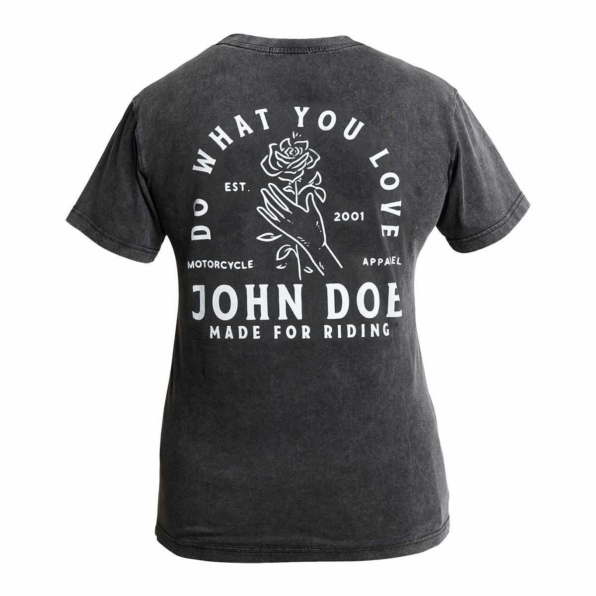 John Doe｜”ローズ” Tシャツ ウーマン｜ブラック