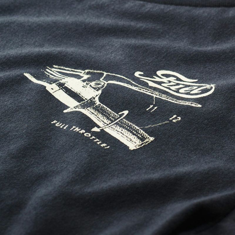 Fuel Motorcycles｜フルスロットル Tシャツ｜ブラック