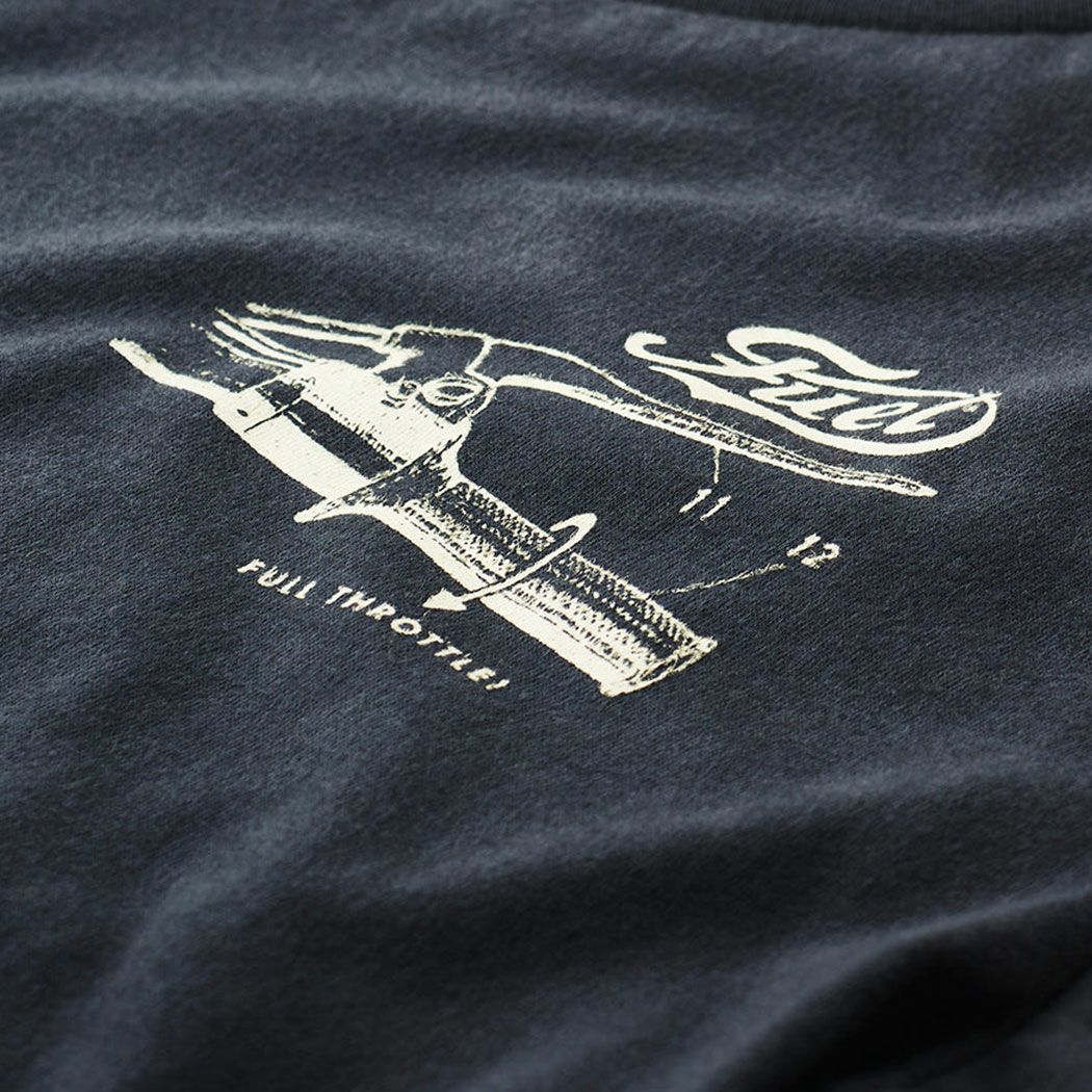 Fuel Motorcycles｜フルスロットル Tシャツ｜ブラック