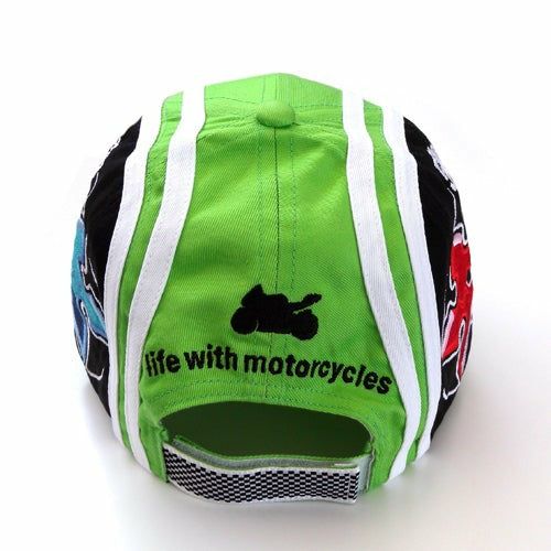 56design｜メダマ キャップ｜帽子｜グリーン×ブラック