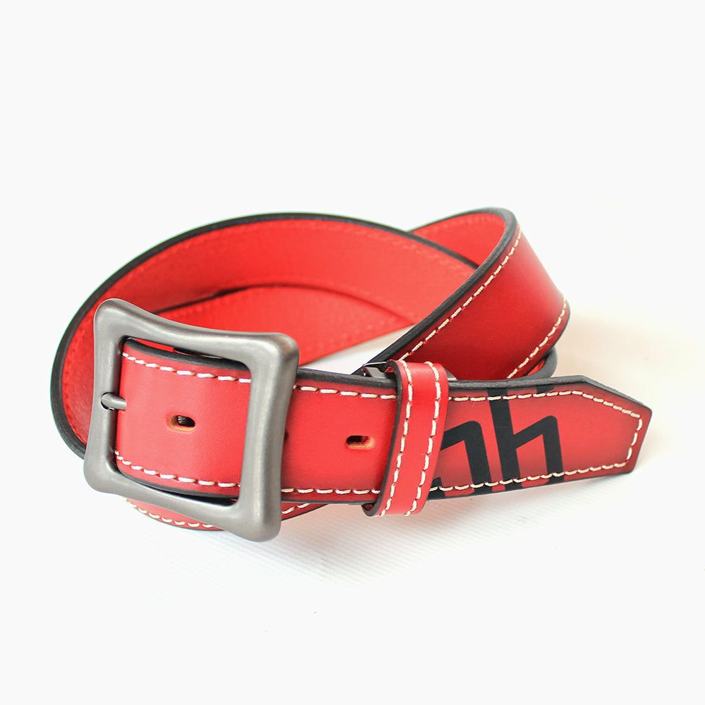 56design｜ステッチング ベルト｜レッド