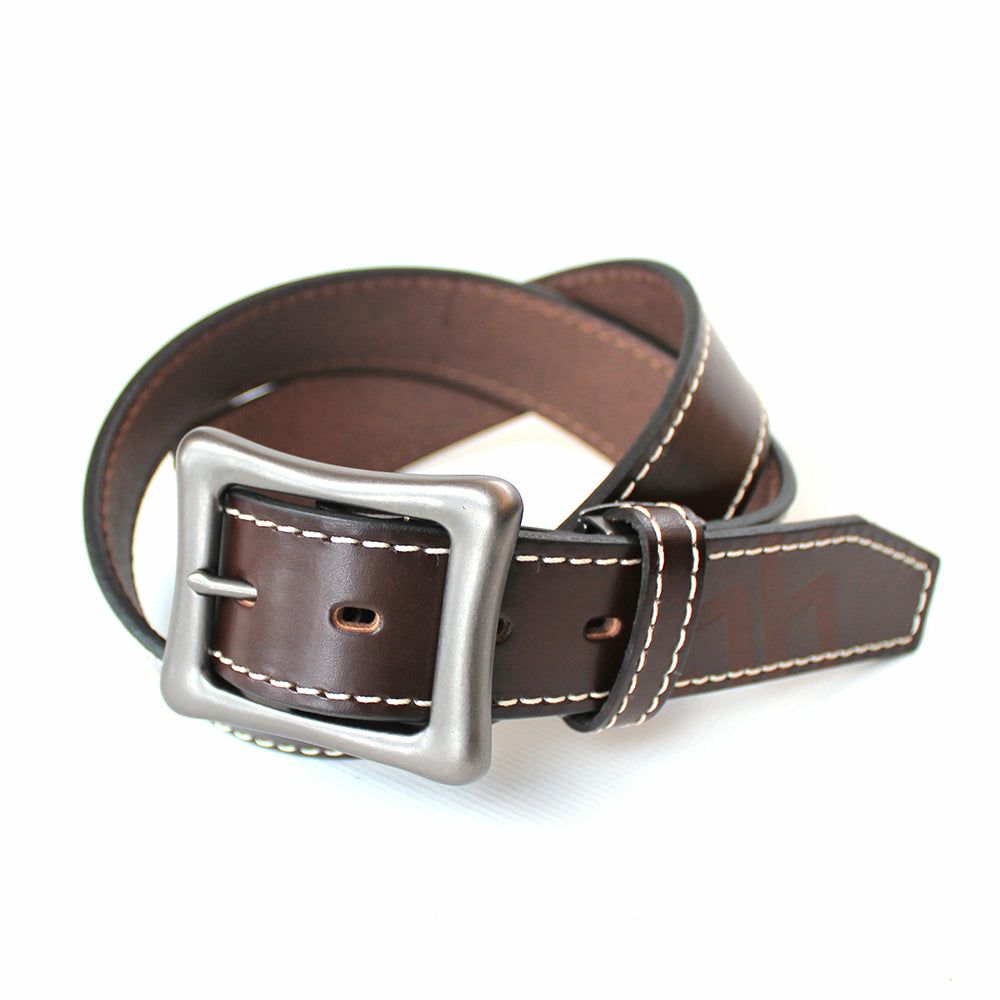 56design｜ステッチング ベルト｜ブラウン