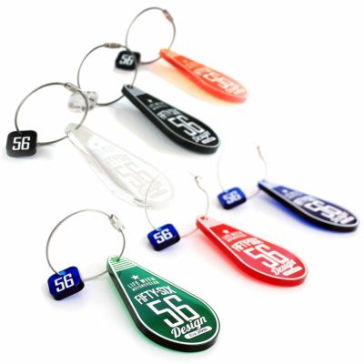 56design｜ティアドロップ キーホルダー｜