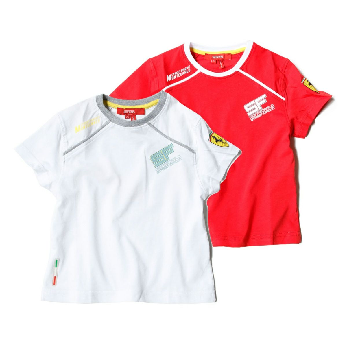 Ferrari｜フェラーリ ビーチ SF UV キッズ Tシャツ｜