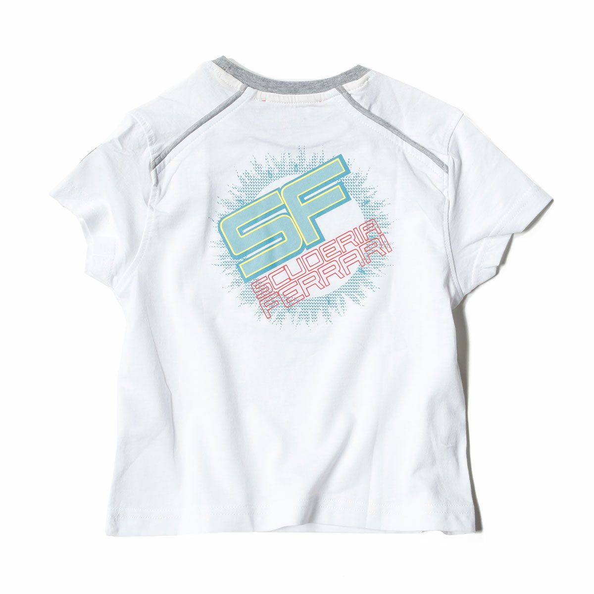 Ferrari｜フェラーリ ビーチ SF UV キッズ Tシャツ｜ホワイト