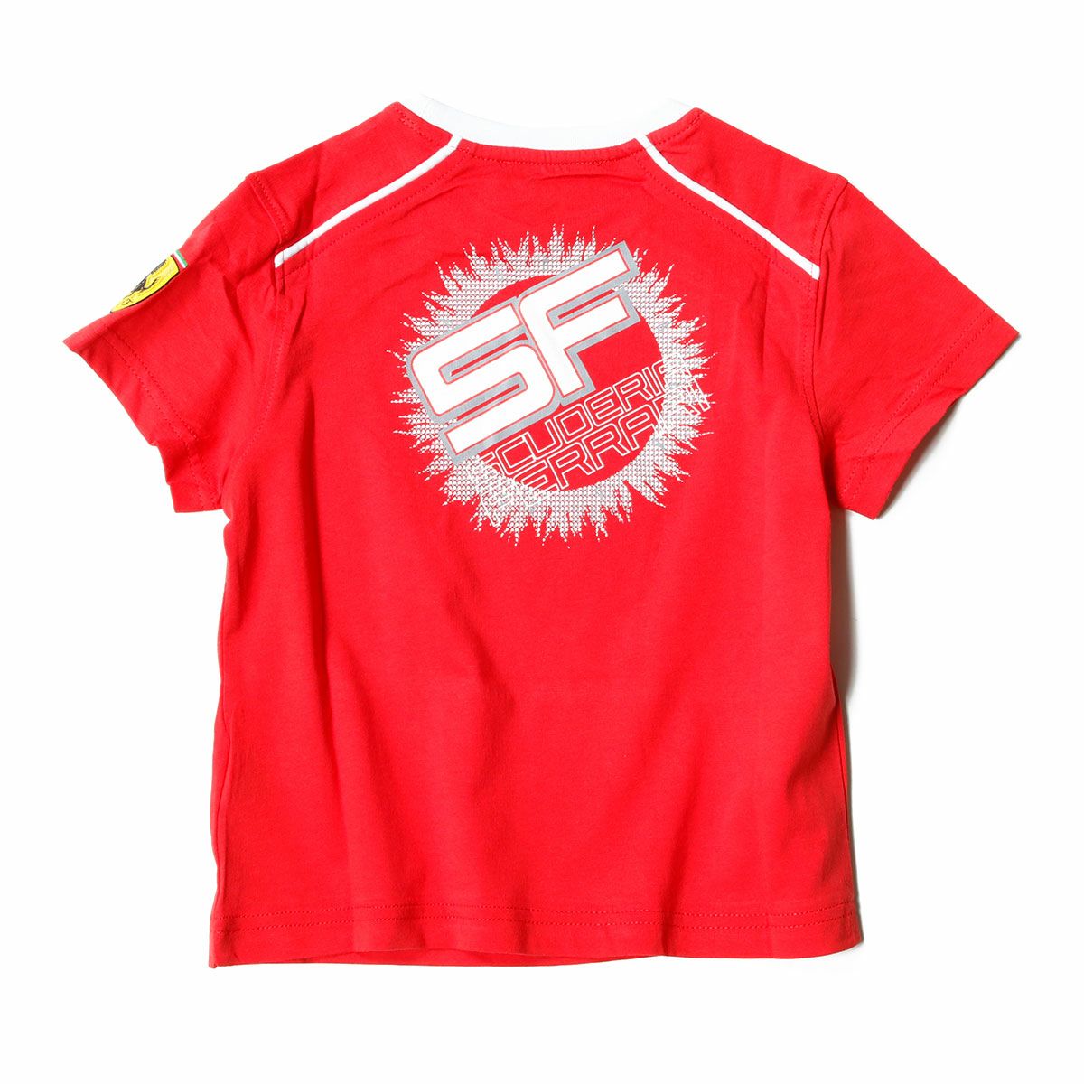 Ferrari｜フェラーリ ビーチ SF UV キッズ Tシャツ｜レッド