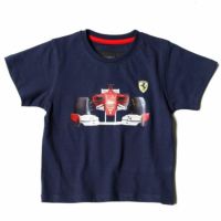 Ferrari｜フェラーリ フロントバック F1 キッズ Tシャツ