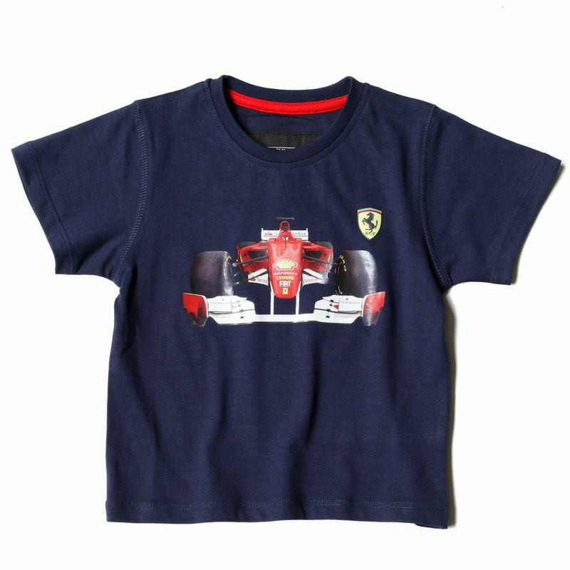 Ferrari｜フェラーリ フロントバック F1 キッズ Tシャツ
