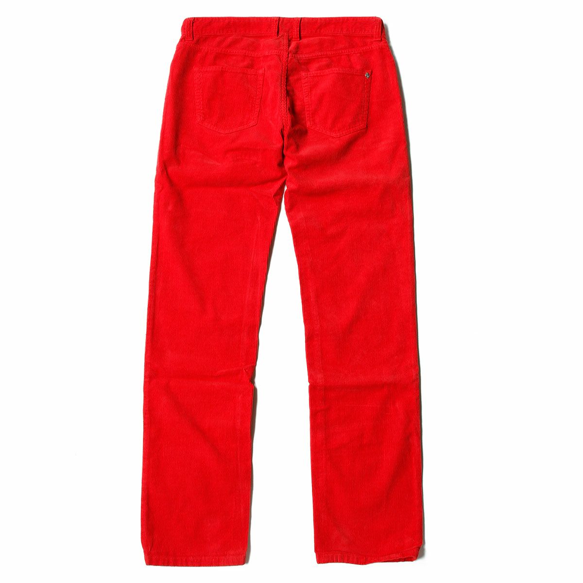 Ferrari｜フェラーリ 5ポケット コーデュロイ パンツ｜レッド