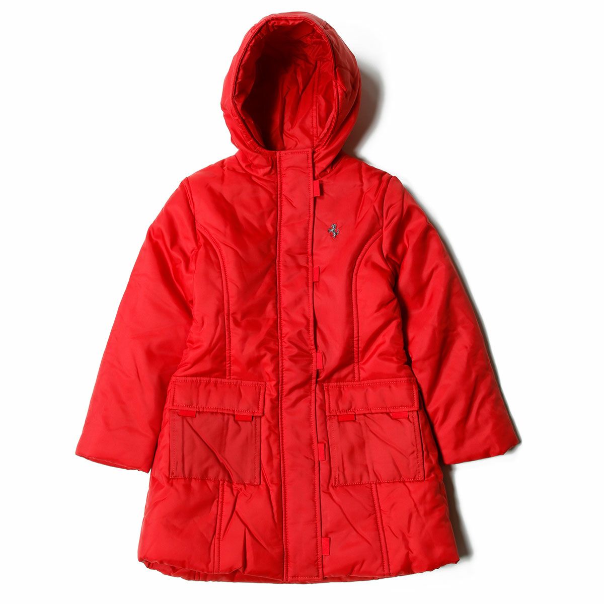 Ferrari｜フェラーリ 7分丈 フーデッド ジャケット｜アウター｜レッド