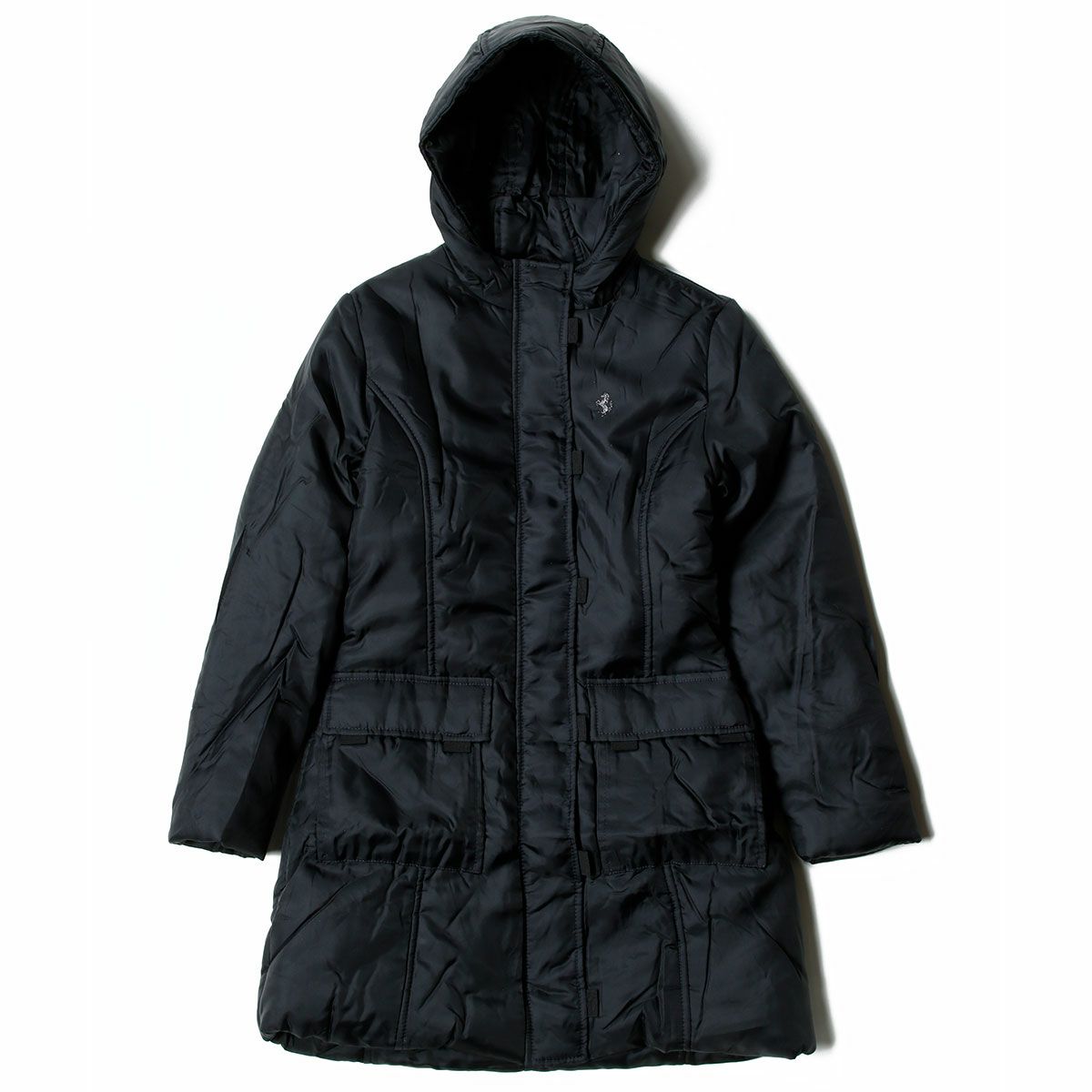 Ferrari｜フェラーリ 7分丈 フーデッド ジャケット｜アウター｜ネイビー