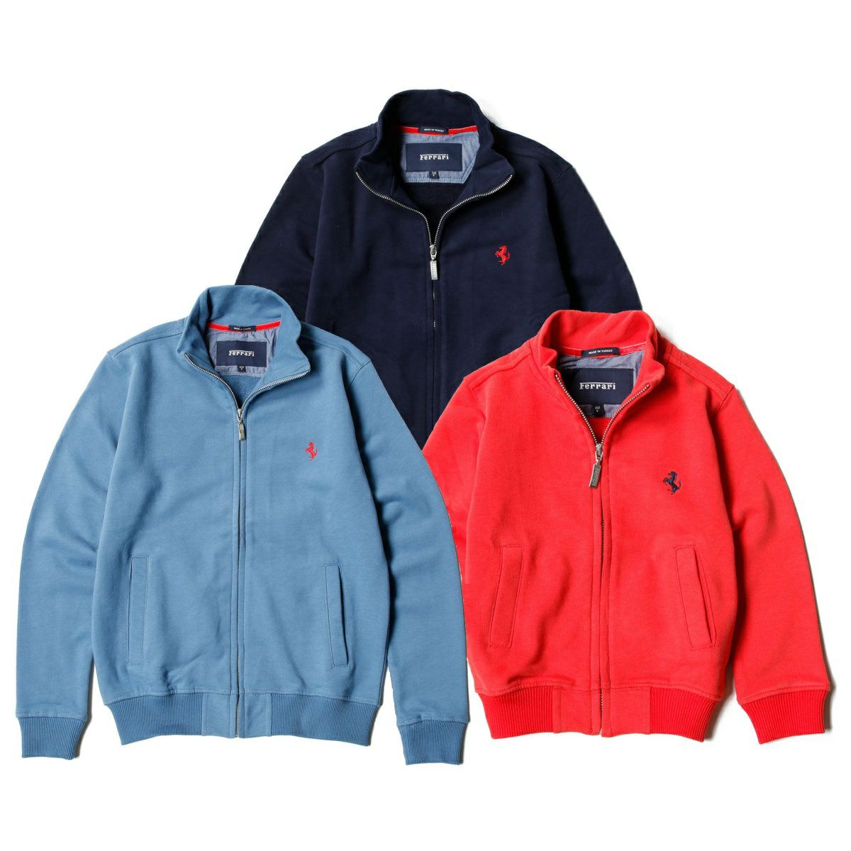Ferrari｜フェラーリ ロングスリーブ スウェットシャツ キッズ ジャケット｜スウェット