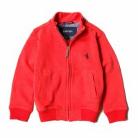 Ferrari｜フェラーリ ロングスリーブ スウェットシャツ キッズ ジャケット｜スウェット｜レッド