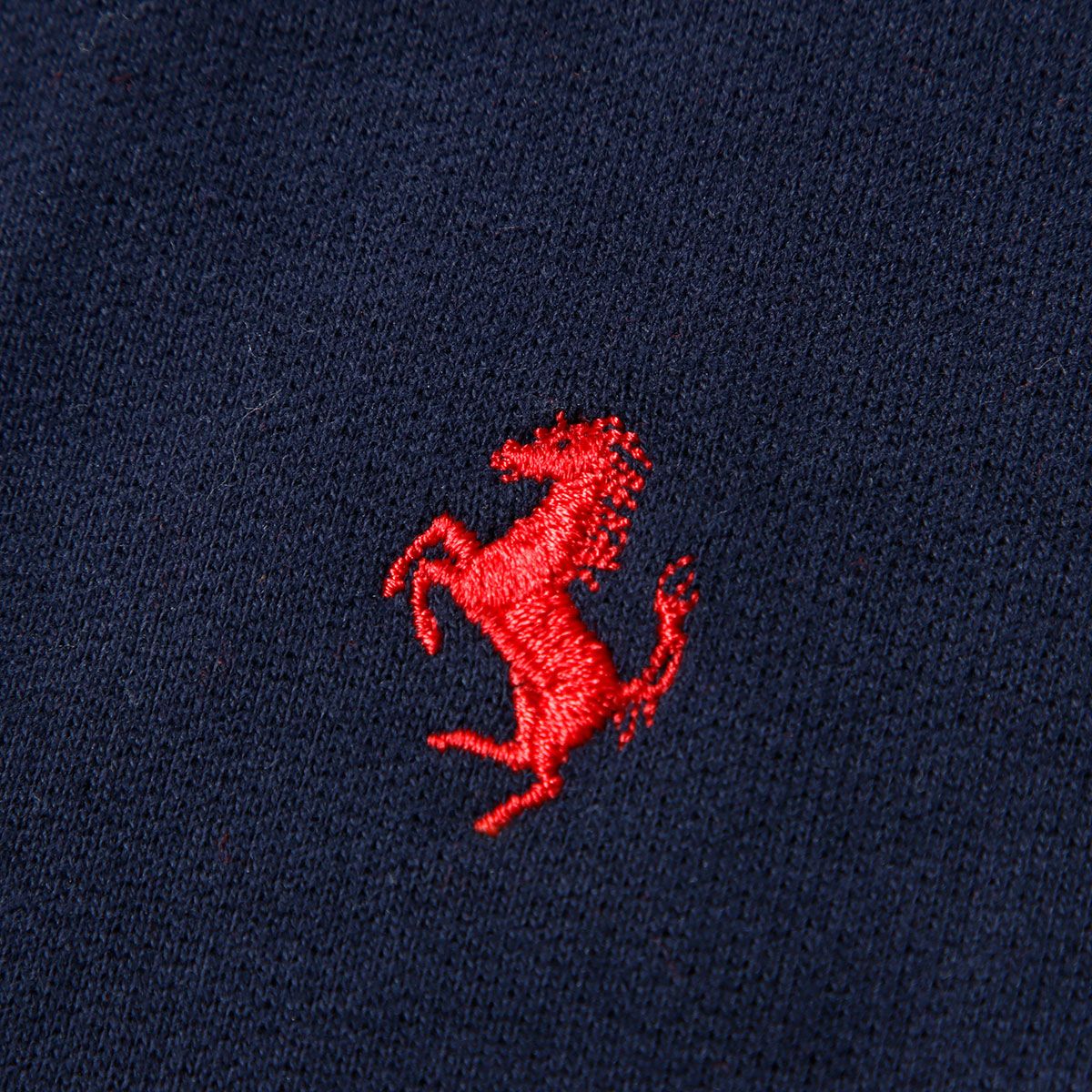 Ferrari｜フェラーリ ロングスリーブ スウェットシャツ キッズ ジャケット｜スウェット｜ネイビー