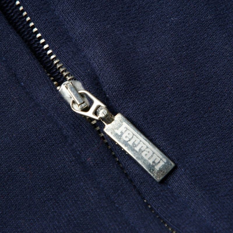 Ferrari｜フェラーリ ロングスリーブ スウェットシャツ キッズ ジャケット｜スウェット｜ネイビー