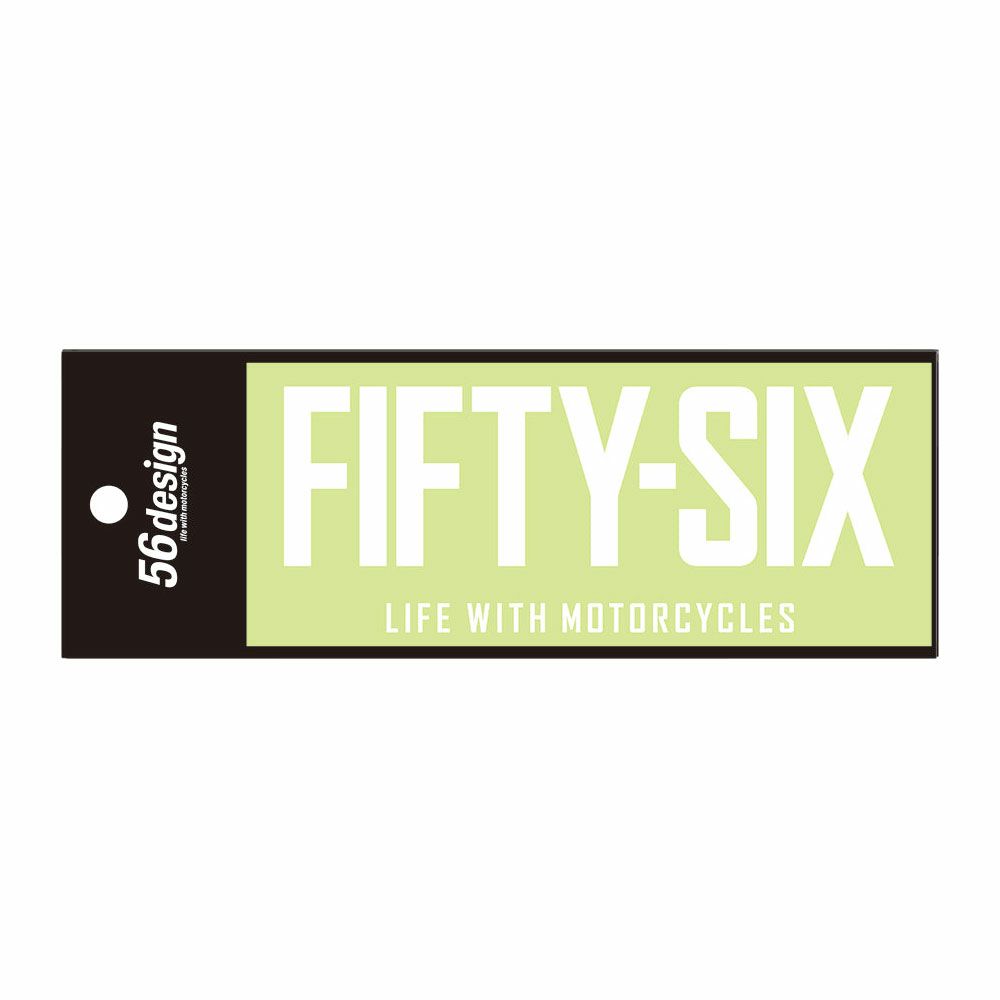 56design｜フィフティシックス ステッカー（130）｜ステッカー｜ホワイト