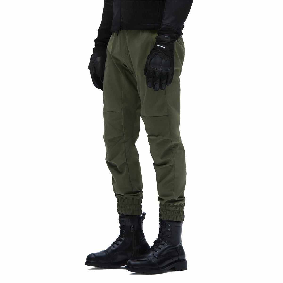 SPIDI｜モト ジョガー｜その他パンツ｜ミリタリーグリーン｜モデル着用