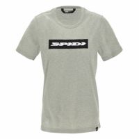 SPIDI｜ロゴ 2 Tシャツ レディ｜Tシャツ｜メランジグレー