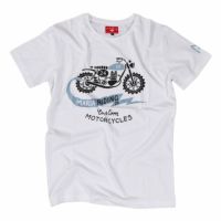 Maria Riding Company｜オールド スクランブラー Tシャツ｜