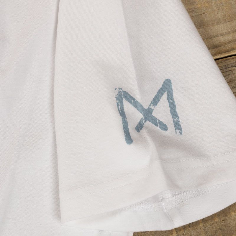 Maria Riding Company｜オールド スクランブラー Tシャツ｜ホワイト