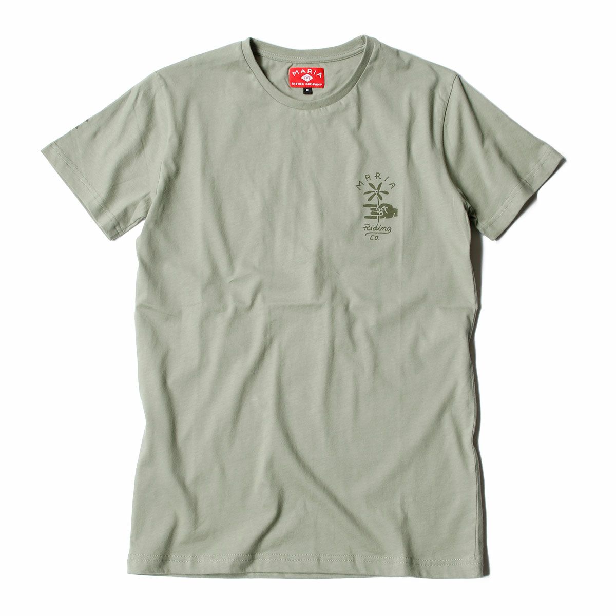 Maria Riding Company｜セイブ ジ アース Tシャツ｜オリーブ