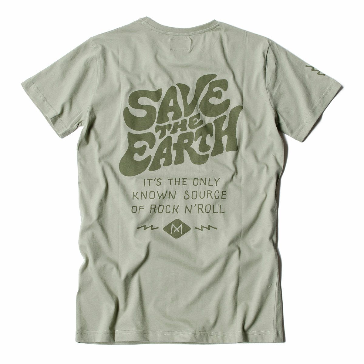 Maria Riding Company｜セイブ ジ アース Tシャツ｜オリーブ
