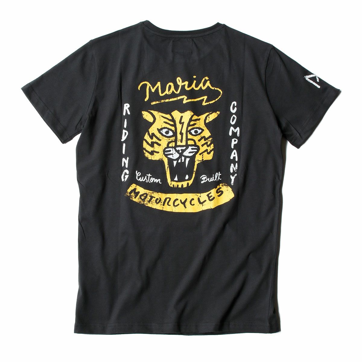 Maria Riding Company｜マッド タイガー Tシャツ｜ダークグレー