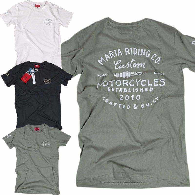 Maria Riding Company｜ハンドクラフト Tシャツ｜