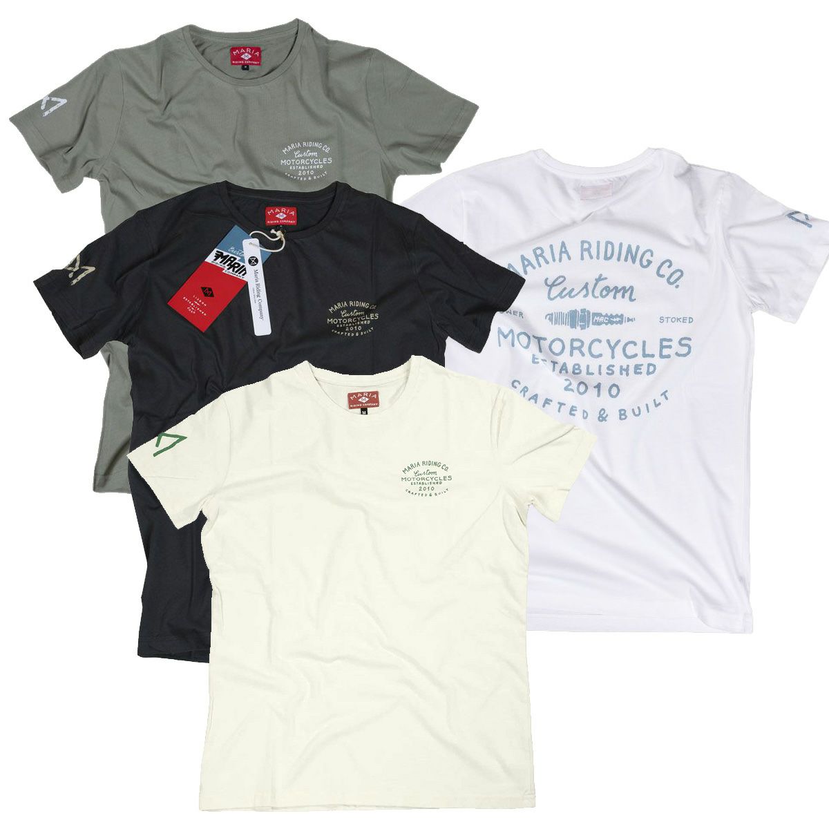 Maria Riding Company｜ハンドクラフト Tシャツ｜