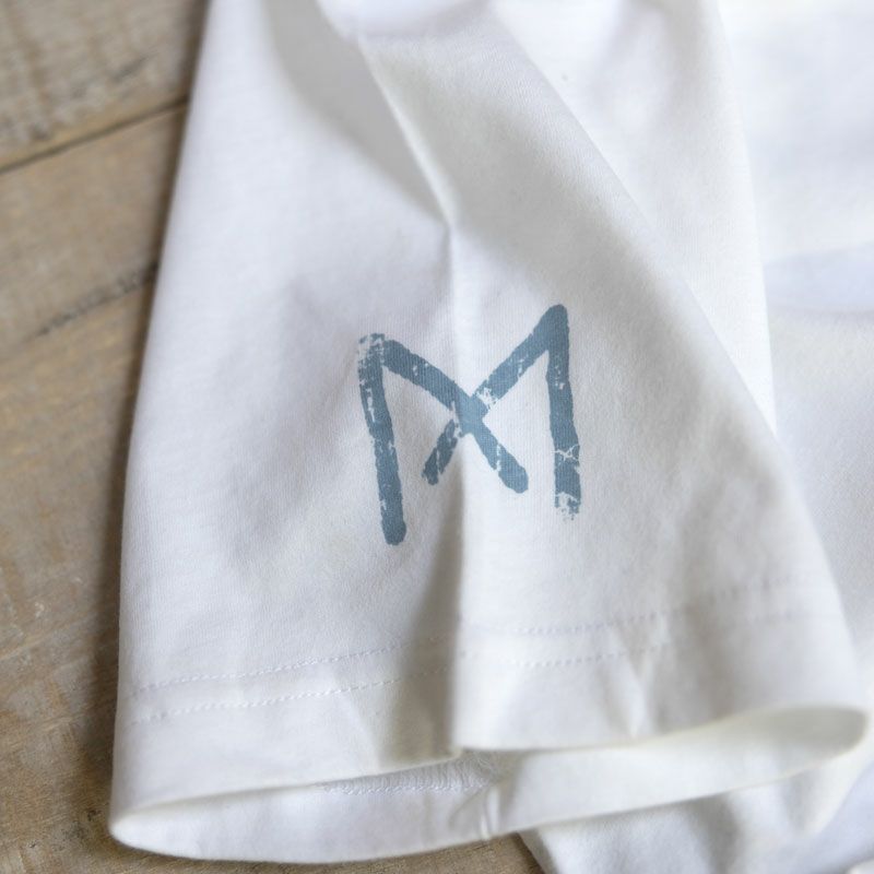 Maria Riding Company｜ハンドクラフト Tシャツ｜ホワイト