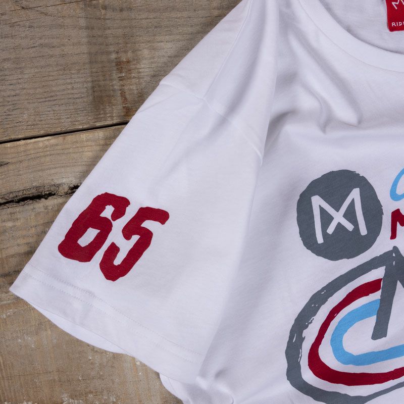 Maria Riding Company｜エストリル レース トラック スペシャル エディション Tシャツ｜ホワイト