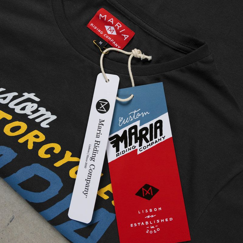 Maria Riding Company｜エストリル レース トラック スペシャル エディション Tシャツ｜ダークグレー