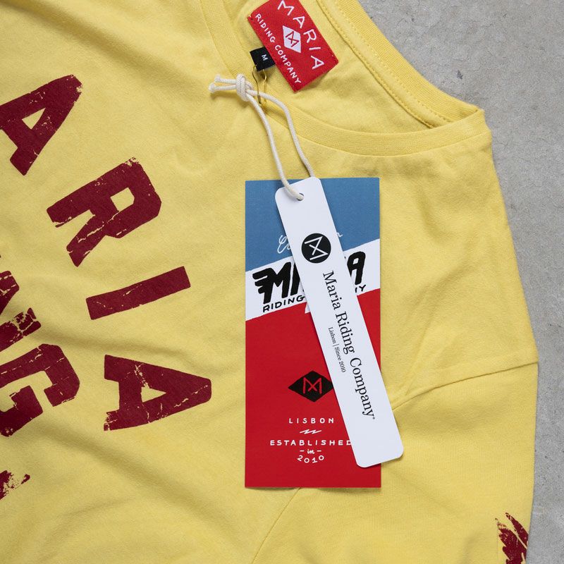 Maria Riding Company｜ハリウッド Tシャツ｜イエロー