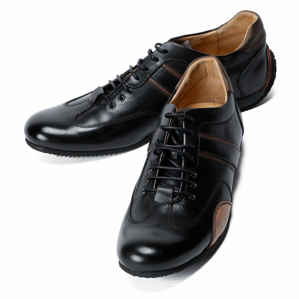 threegenerations｜2423-221｜スニーカー｜ブラック